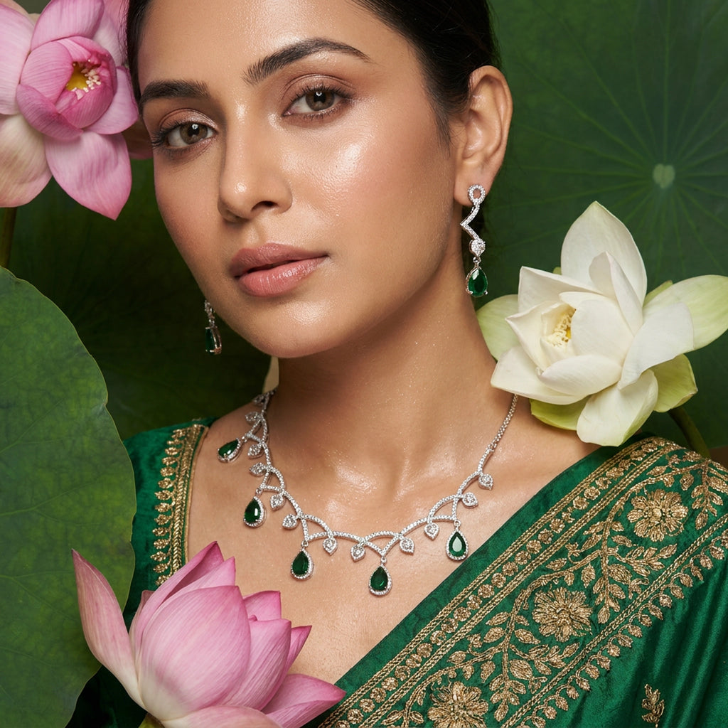 Crystal Dewdrop Necklace