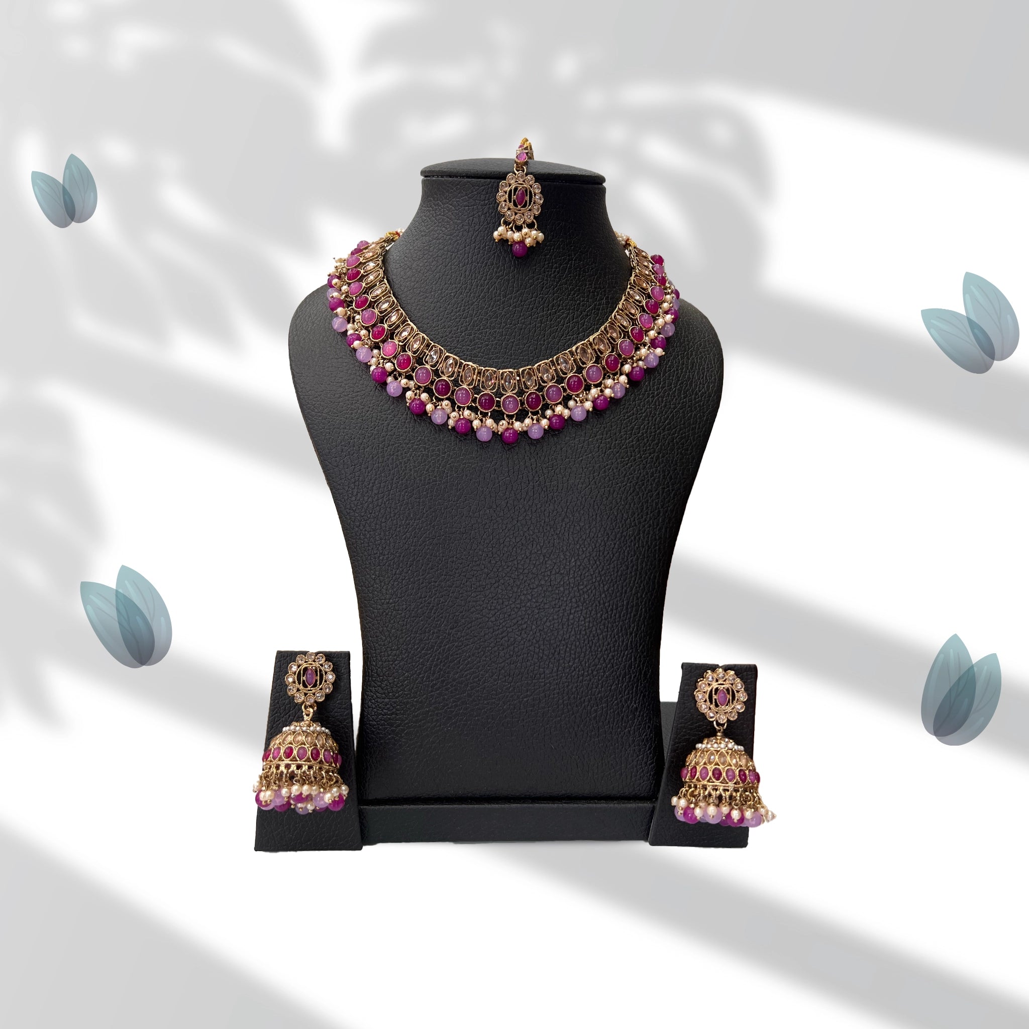 Amethyst Beadwork Grandeur