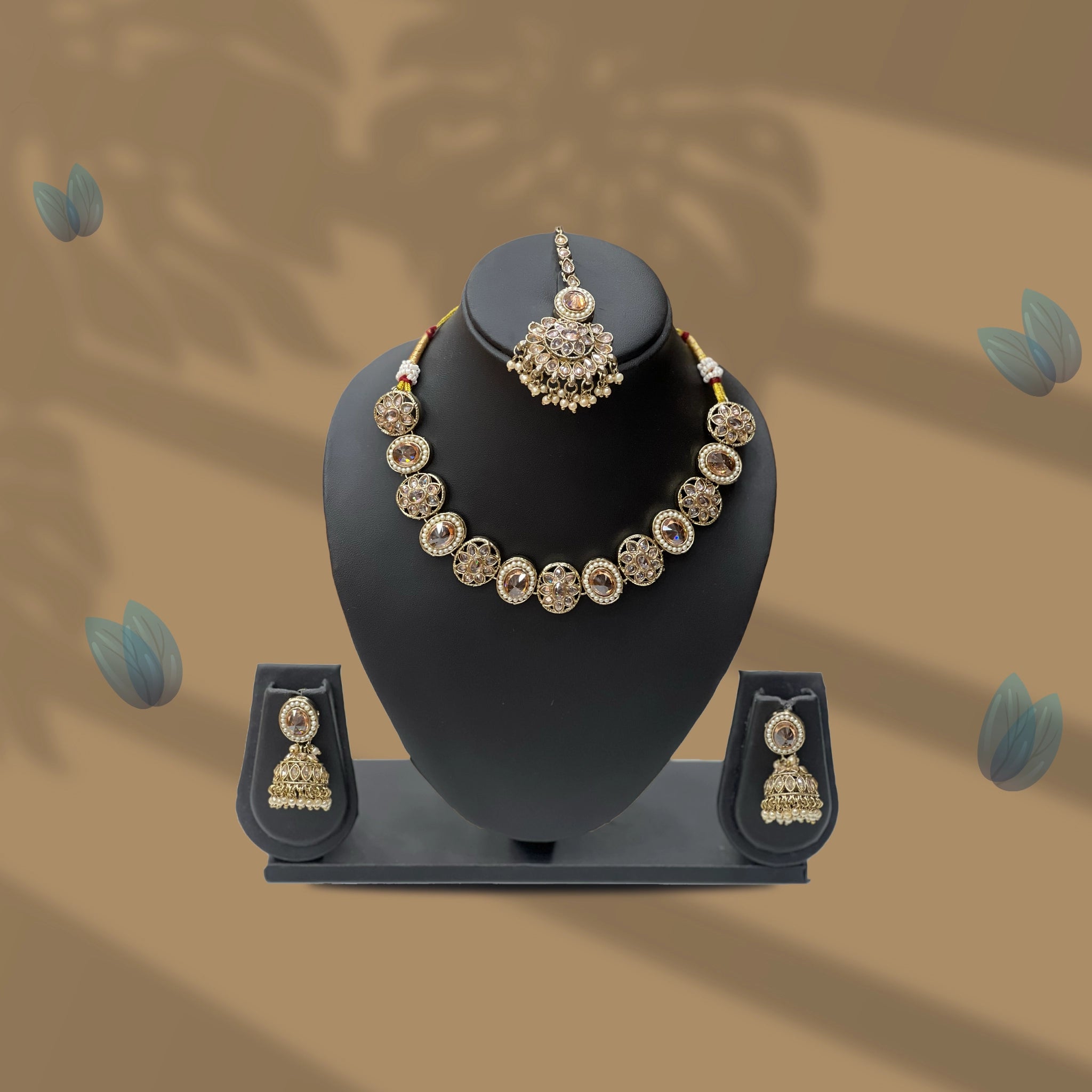 Royal Azure Meenakari Set