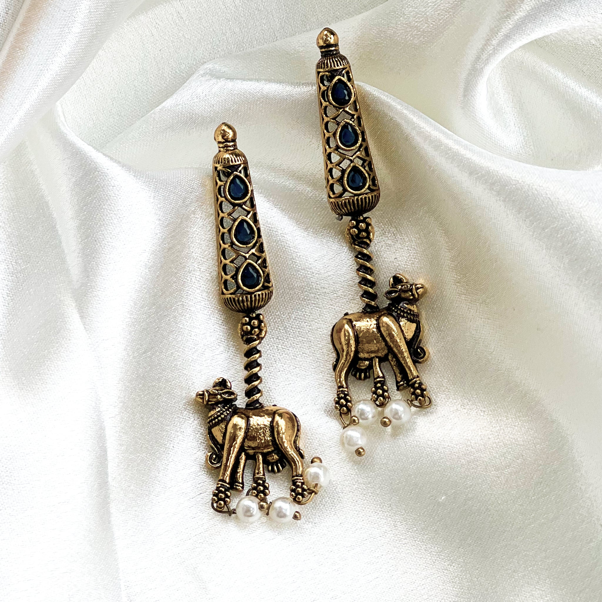 Antique Nandi Earrings