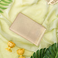 Elegant Champagne Gold Soft Silk Saree